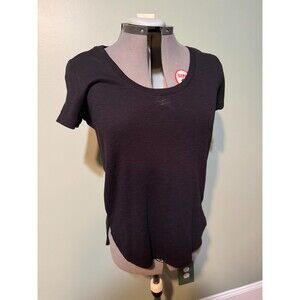 Women's Tommy Bahama Ashby Stretch Tee Black, Size S/P - New with Tags